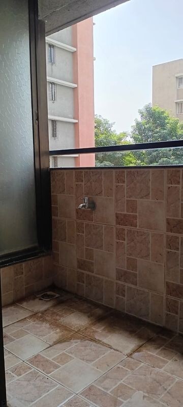 Balcony in 2 BHK Apartment at Sanskruti Jardin, Baner – for Rent