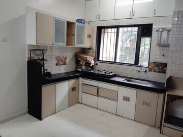 Kitchen in 2 BHK Apartment at Krishna Kamal, Pashan Sus Road – for Rent