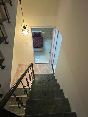 Staircase in 3 BHK Villa at Arin Apartment, Veerabhadra Nagar – for Sale