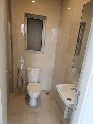 Bathroom in  Office Space at Hiranandani IRIS, Manpada – for Rent