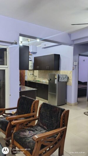 Living Room in 2 BHK Apartment at Aims Golf City, Sector 75 – for Rent