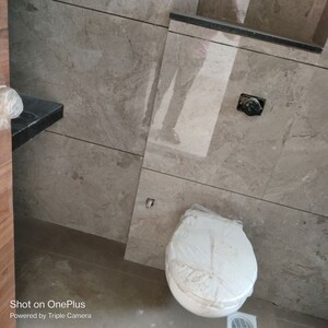 Bathroom in 3 BHK Apartment at Kabra Diamante, Goregaon West – for Rent