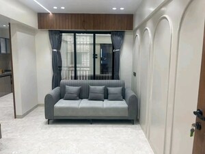 Living Room in 1 BHK Apartment at Agarwal Krish Garden, Nalasopara West – for Sale