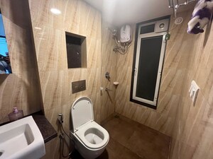 Bathroom in 2 BHK Apartment at Dosti West County Phase 4 Dosti Pine, Balkum Pada – for Rent
