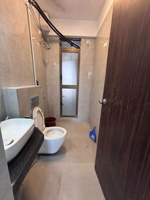 Bathroom in 2 BHK Apartment at Dosti West County Phase 4 Dosti Pine, Balkum Pada – for Rent