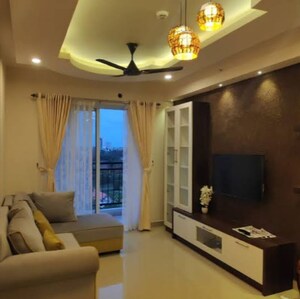 Living Room in 2 BHK Apartment at Silver Crest Powai, Tunga Village – for Rent
