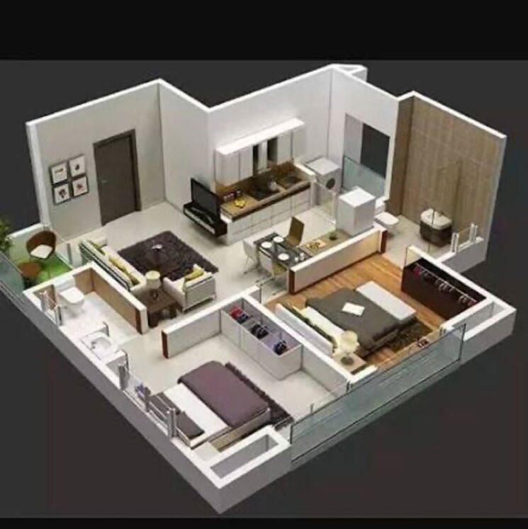 Floor Plan, silver-crest-powai 2 Bedroom 650 Sq.Ft. Apartment In Tunga Village Mumbai 9725587
