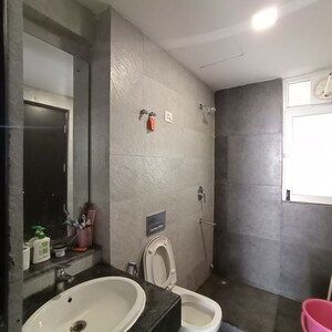Bathroom in 2.5 BHK Apartment at Microtek Greenburg, Sector 86 – for Rent
