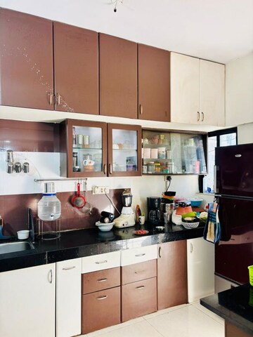 Kitchen in 2 BHK Apartment at Kumar Palaash A, Wadgaon Sheri – for Rent