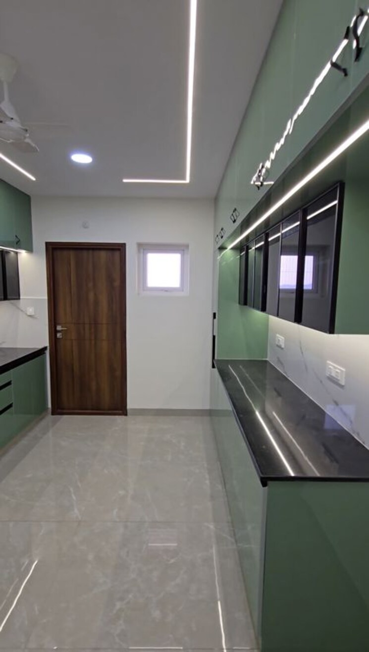 Kitchen, hallmark-skyrena 3 Bedroom 2335 Sq.Ft. Apartment In Narsingi Hyderabad 9725625