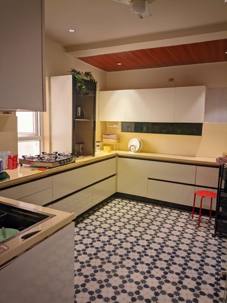 Kitchen, aparna-sarovar 3 Bedroom 1800 Sq.Ft. Apartment In Nallagandla Hyderabad 9725629