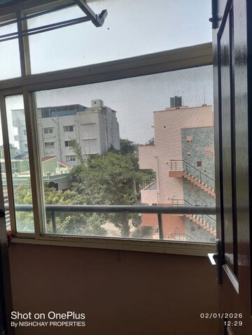 Balcony in 3 BHK Apartment at Arkavathy Layout – for Rent