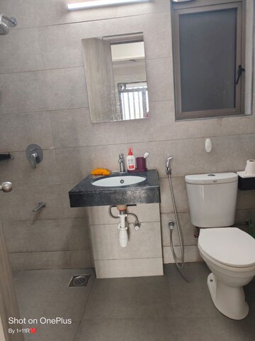 Bathroom in 2 BHK Apartment at Kalpataru Immensa, Kolshet Road – for Rent