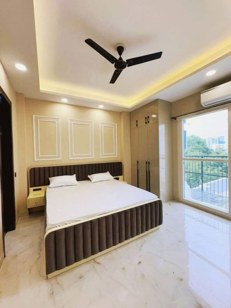 Bedroom, the-estate-floors 2 Bedroom 1000 Sq.Ft. Builder Floor In Sector 43 Gurgaon 9725746