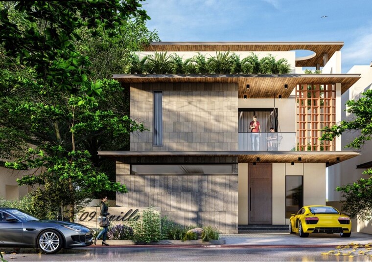 Exterior View, maheshwaram 4 Bedroom 3600 Sq.Ft. Villa In Maheshwaram Hyderabad 9725749