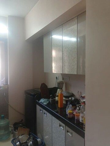 Kitchen in 1 BHK Apartment at Krishna Greenland Park Vastu Federation, Ghodbunder Road – for Rent