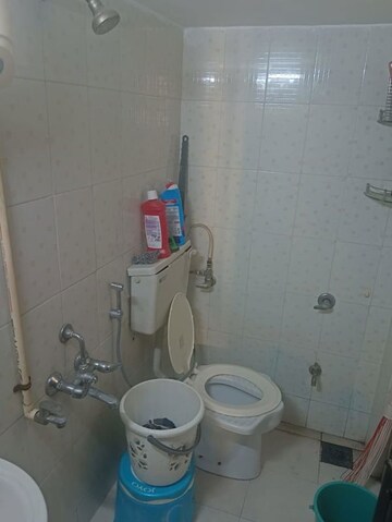 Bathroom in 1 BHK Apartment at Krishna Greenland Park Vastu Federation, Ghodbunder Road – for Rent