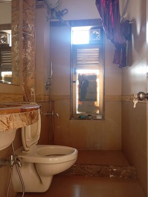 Bathroom in 2 BHK Apartment at Raheja Acropolis, Deonar – for Rent