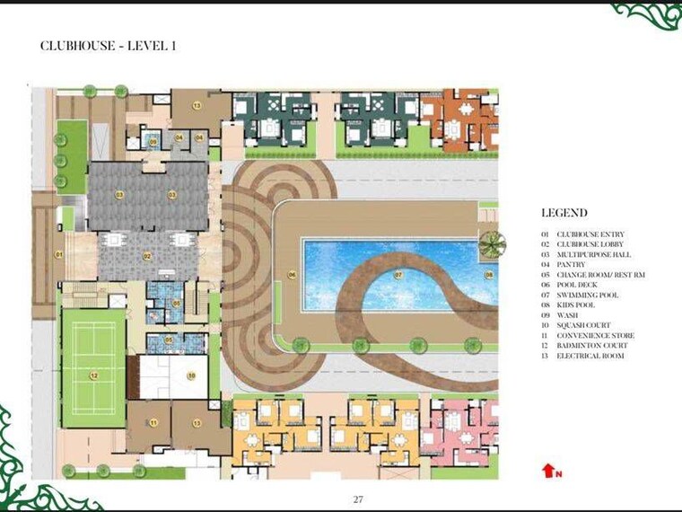 Master Plan, prestige-green-gables 3 Bedroom 1597 Sq.Ft. Apartment In Panathur Bangalore 9719375