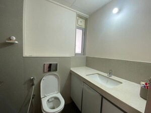 Bathroom in 1 BHK Apartment at Kalpataru Immensa, Kolshet Road – for Rent