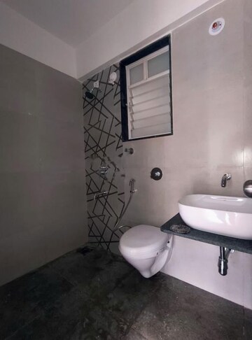 Bathroom in 2 BHK Apartment at Triaa Kosmic Kourtyard, Wagholi – for Rent