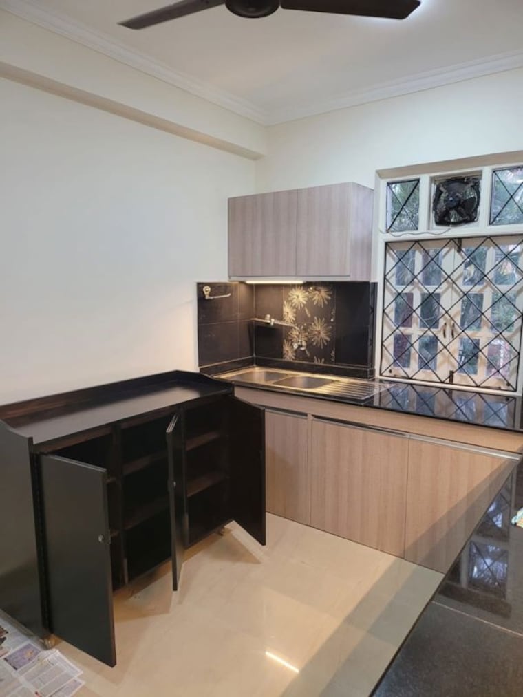 Kitchen, porvorim 3 Bedroom 1500 Sq.Ft. Apartment In Porvorim Goa 9725941
