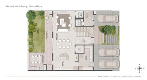 Floor Plan in 4 BHK Villa at Thanisandra – for Sale