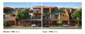 4 BHK Villa – Exterior View View at Thanisandra - for Sale