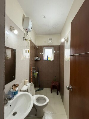 Bathroom in 2 BHK Apartment at Porvorim – for Rent