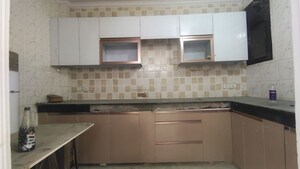 Kitchen in 3 BHK Builder Floor at Palm Residency Chhatarpur, Chattarpur – for Rent