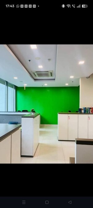 Kitchen in  Office Space at Ashar16, Wagle Industrial Estate – for Rent