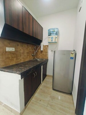 Kitchen in 1 RK Builder Floor at Minarch Tower, Sector 44 – for Rent