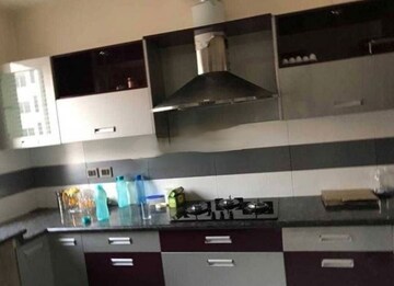 Kitchen in 3 BHK Apartment at Hazratganj – for Rent