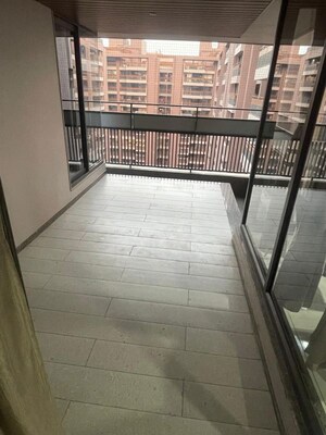 Balcony in 3 BHK Apartment at Adalaj – for Rent