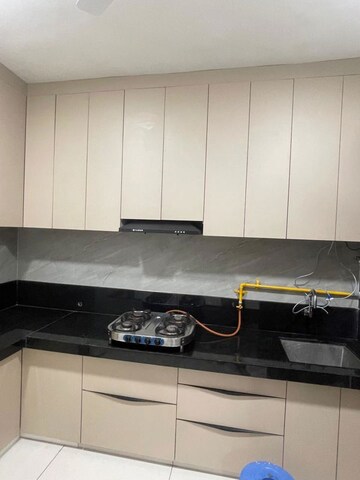 Kitchen in 3 BHK Apartment at Adalaj – for Rent