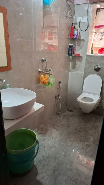 Bathroom in 2 BHK Apartment at Magnolia Enclave, Powai – for Rent