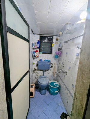 Bathroom in 1 BHK Apartment at Saikrupa CHS Tilak Nagar, Tilak Nagar – for Rent