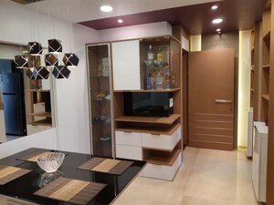 Living Room in 3 BHK Apartment at Adani Group Western Heights, Andheri West – for Rent