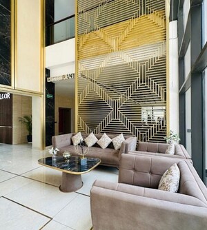 Living Room in 3 BHK Apartment at Vip Road – for Rent