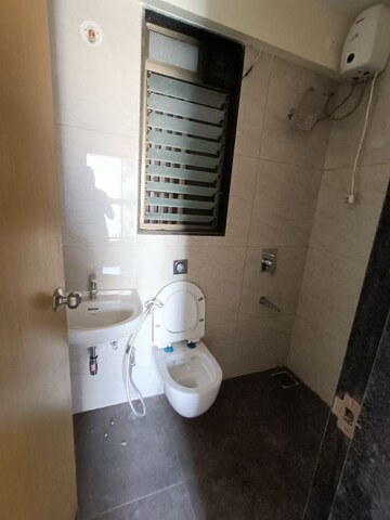Bathroom in 2 BHK Apartment at Sethia Sea View, Goregaon West – for Rent
