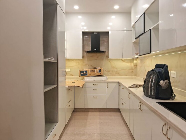 Kitchen, east of kailash 3 Bedroom 1960 Sq.Ft. Builder Floor In East Of Kailash Delhi 9726224