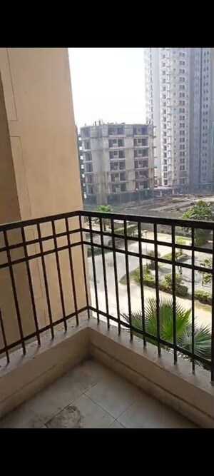 Balcony in 2.5 BHK Apartment at Ajnara Le Garden, Sector 16b Greater Noida – for Rent