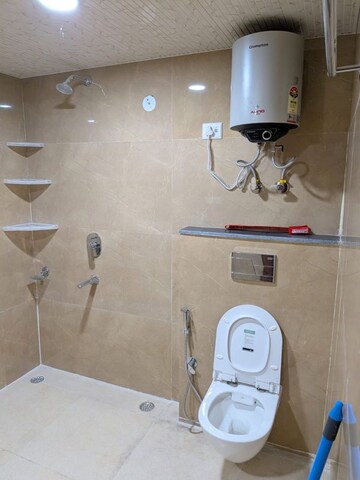 Bathroom in 3 BHK Apartment at Sector 19 Dwarka – for Rent