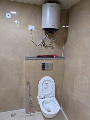 Bathroom in 3 BHK Apartment at Sector 19 Dwarka – for Rent