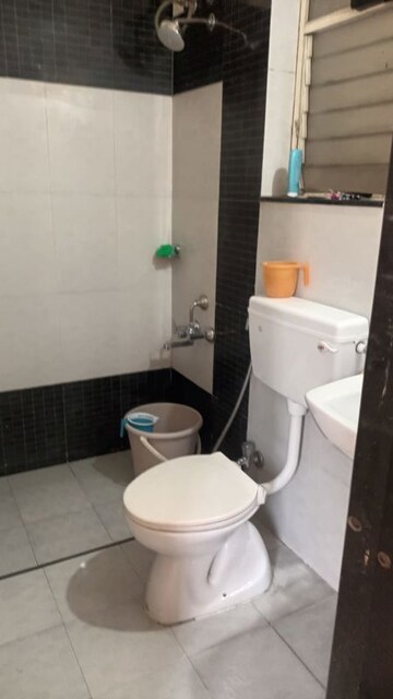 Bathroom in 2 BHK Apartment at Acumen Nakshatra, Baner – for Rent