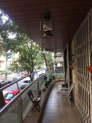 Balcony in 1 BHK Apartment at Bandra West – for Rent