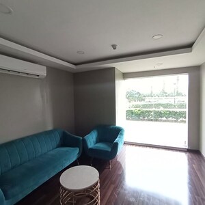 Living Room in 3 BHK Apartment at Microtek Greenburg, Sector 86 – for Rent