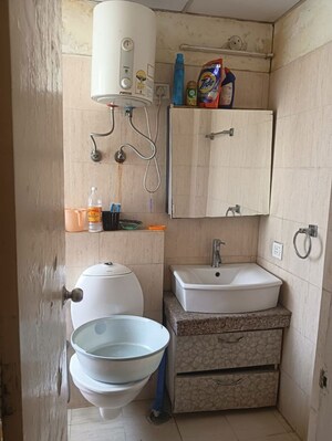 Bathroom in 4 BHK Builder Floor at Orchid Island, Sector 51 – for Sale