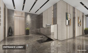 Building Lobby in 3 BHK Apartment at Ipsit Anand Mangal, Borivali West – for Sale