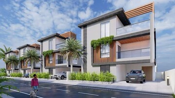 4 BHK Villa – Exterior View View at Praneeth Pranav Venetia, Shankarpalli - for Sale